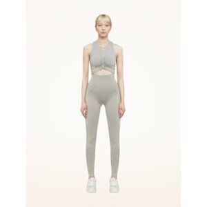 NWT Wolford Body Shaping Leggings Ash Size Large $290